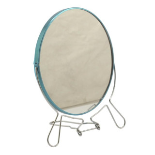 Lusterko kosmetyczne metalowe 19,5cm J67004